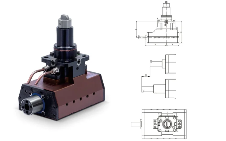 BMT Series Socket Driven Tool Holder Dimension BMT Series Socket Driven Tool Holder Dimension
