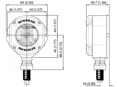 OMI-2 AND OMI-2T DIMENSIONS OMI-2 AND OMI-2T DIMENSIONS