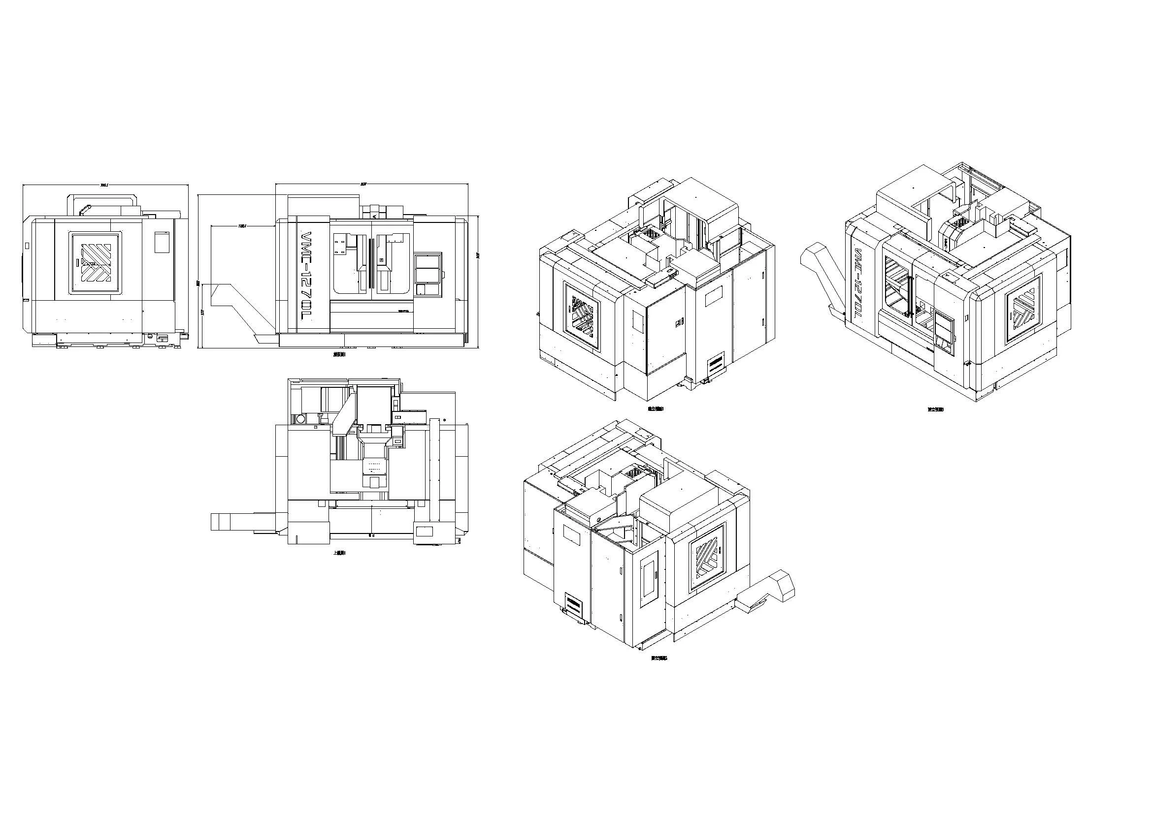 VMC 1270L dimension VMC 1270L dimension