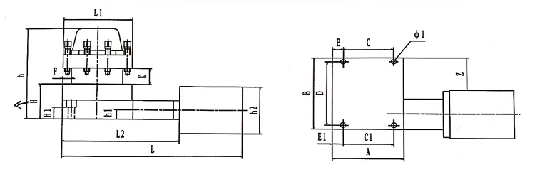LDB4 CNC tool holder dimension LDB4 CNC tool holder dimension