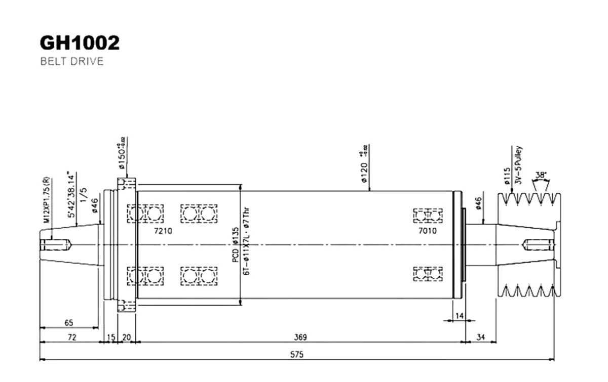 SPINDLES FOR PRECISION MACHINING