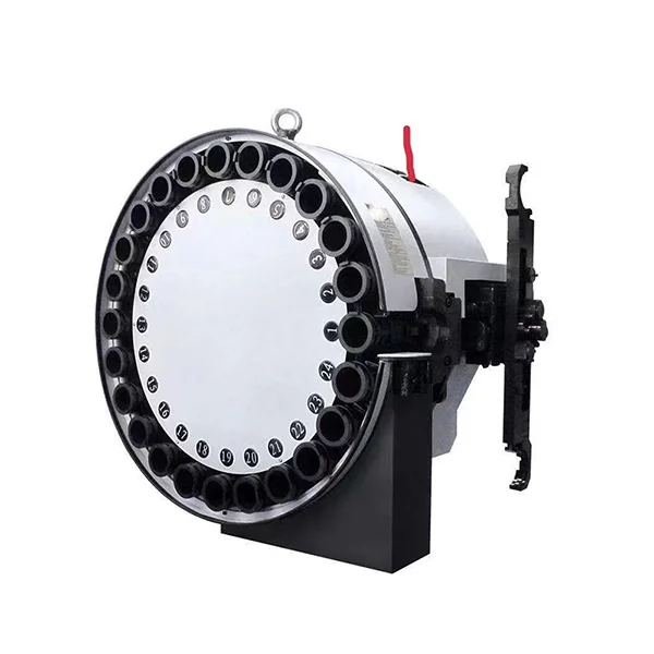 HORIZONTAL DISC TYPE MAGAZINE